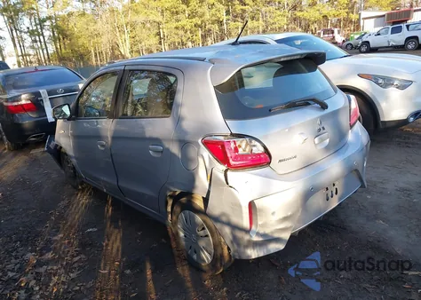 2022 Mitsubishi Mirage Es/Le from USA, damaged, VIN ML32AUHJ7NH008179